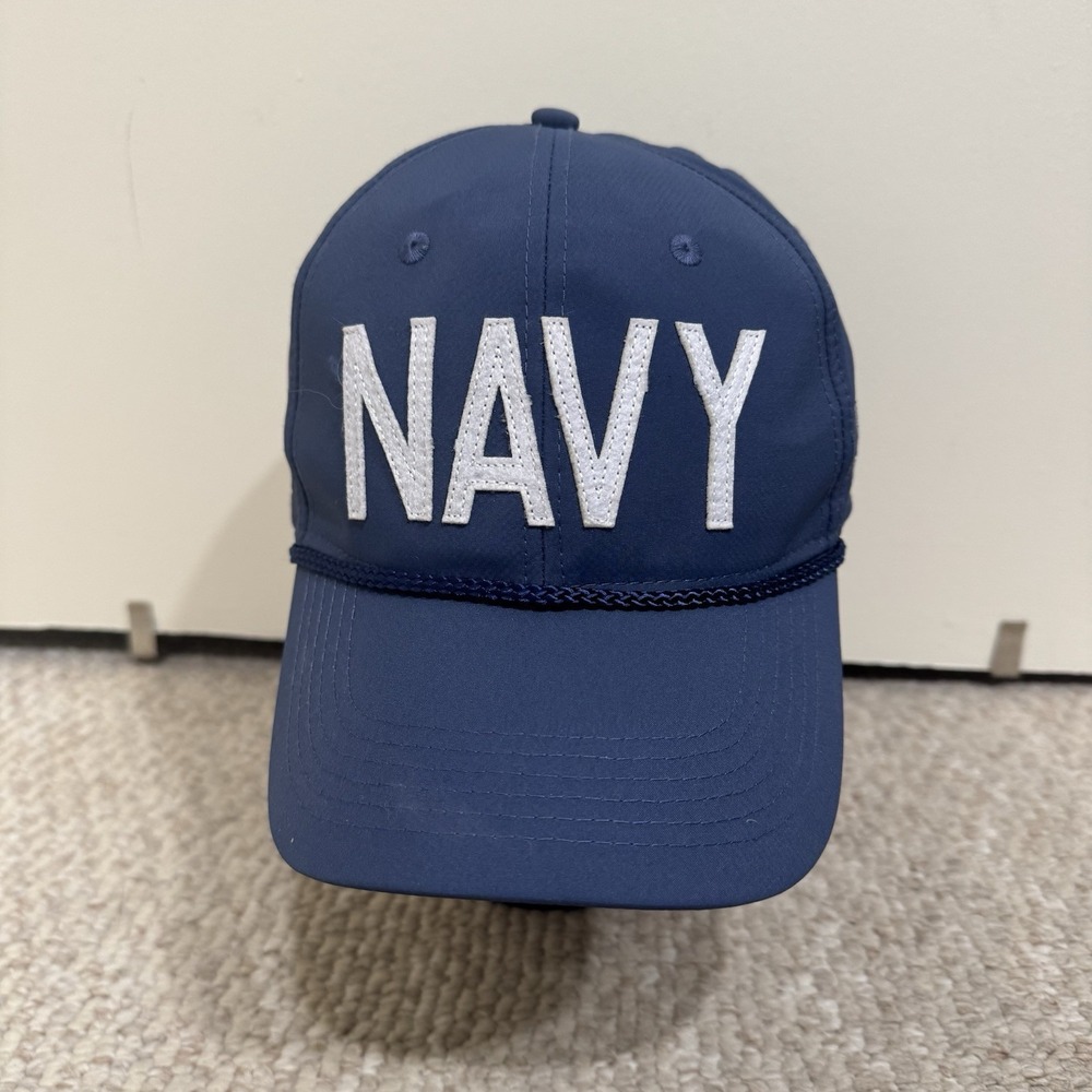 US Navy Pearl Harbor Hawaii Cap  Pacific Historic Parks Hat Strapback EUC